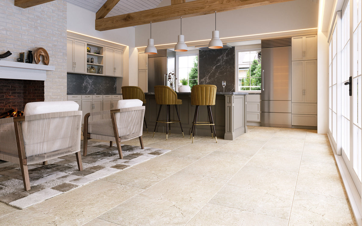 Henley Cotton tile in a kitchen