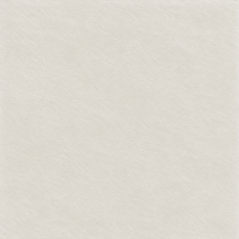 Track Alabaster plain ceramic wall tile – cropped square swatch