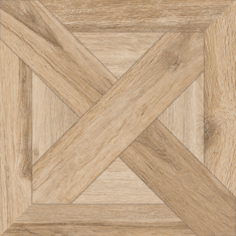 Ashmore Drift light oak parquet-effect porcelain tile
