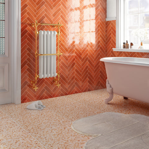 Beach Coral bathroom view 1