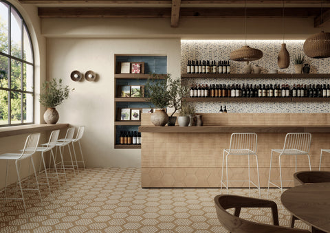 Craft terracotta restaurant