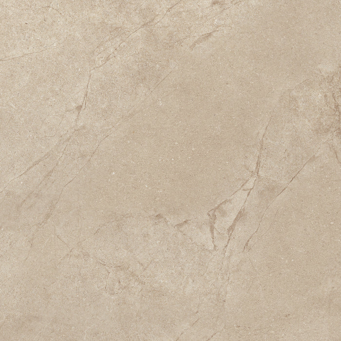 Darlton sand original square porcelain tile face