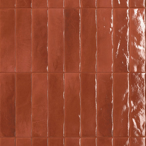 Holiday Lobster square tile face