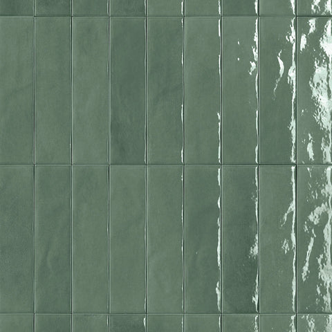 Holiday Seaweed square tile face