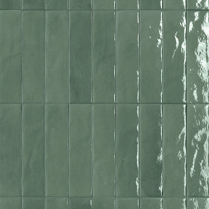 Holiday Seaweed square tile face