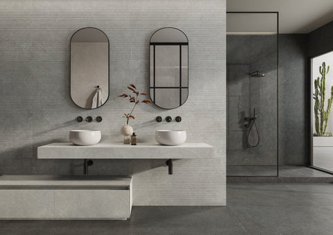 Meadowstone pebble flint bath
