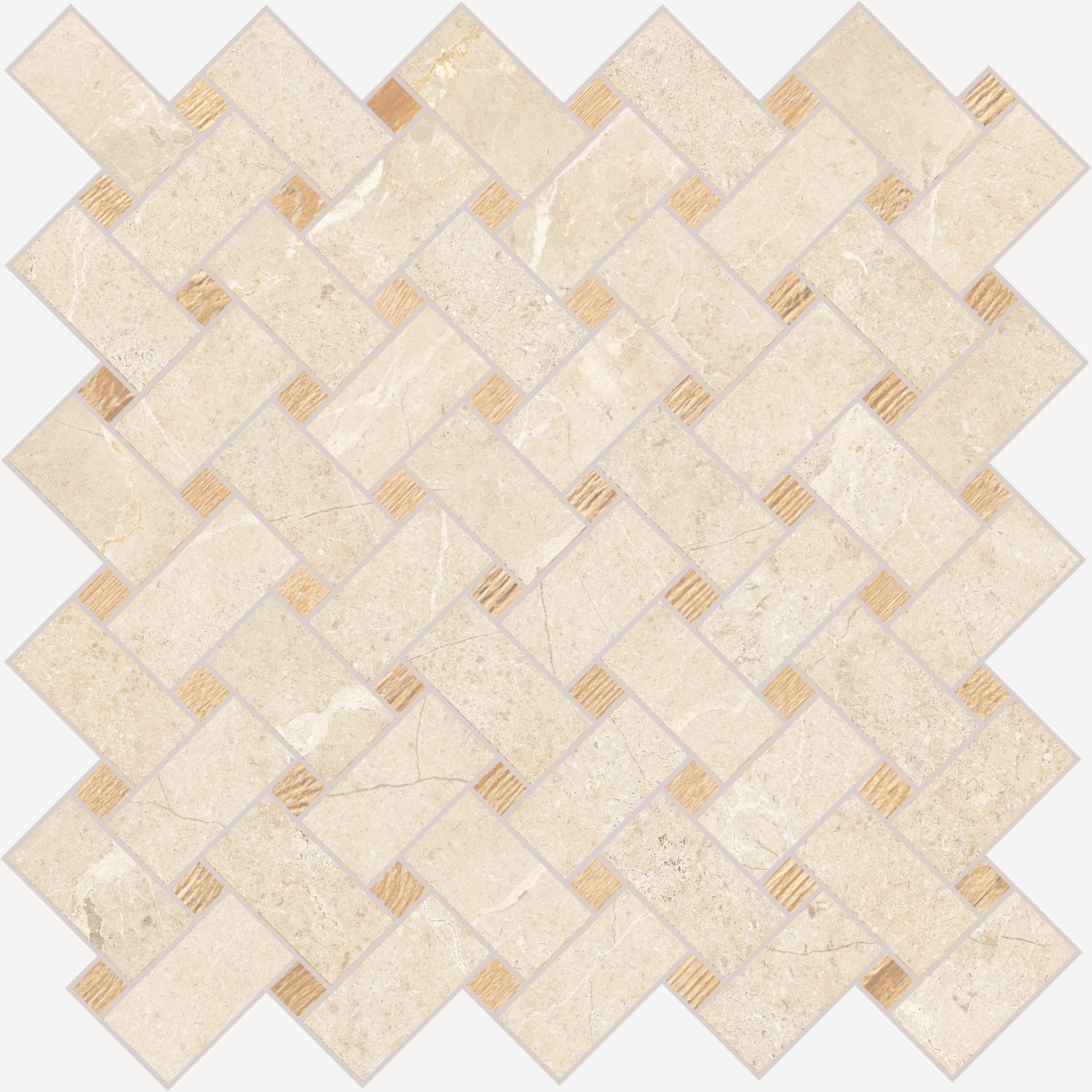Milan Brera Basket coordinating porcelain tile