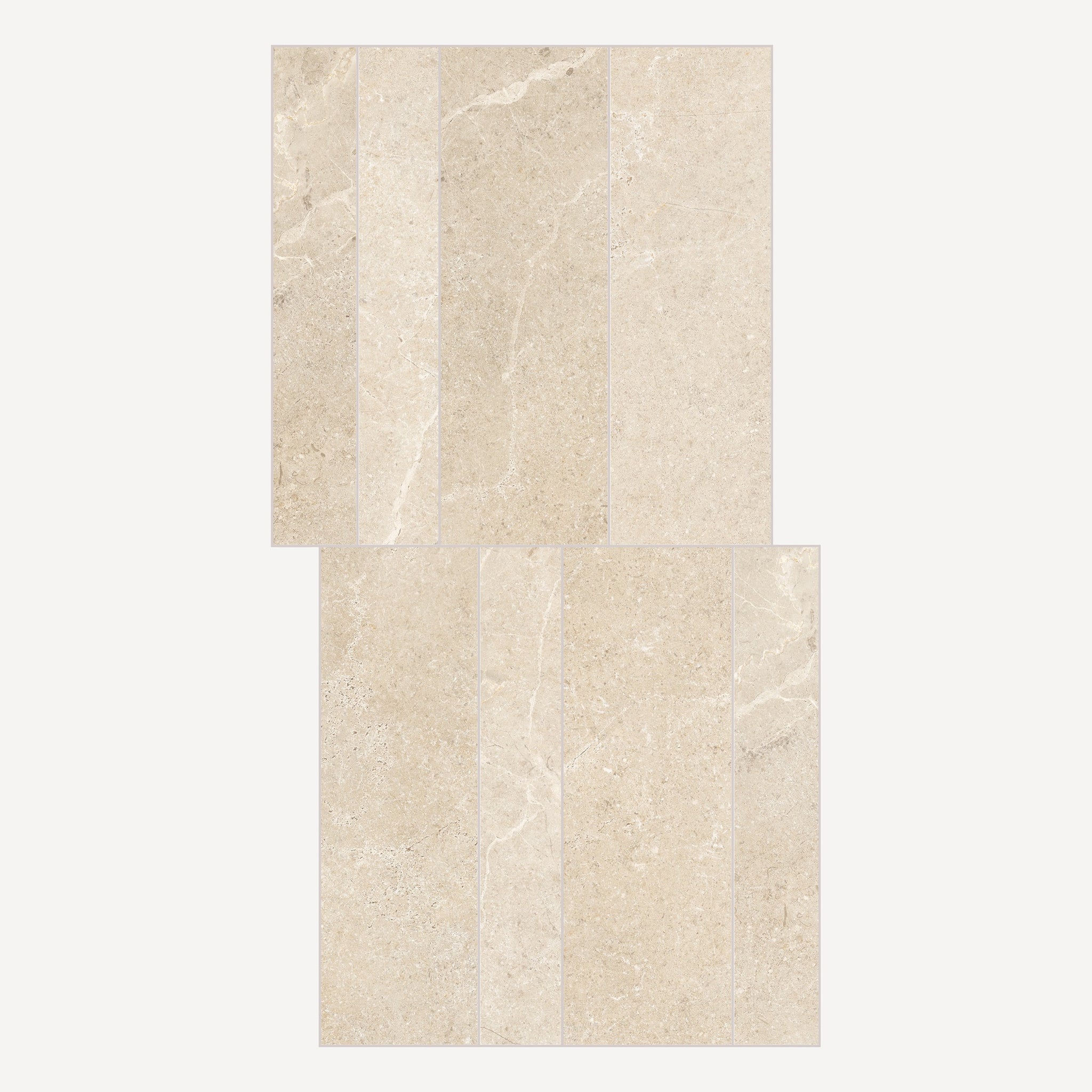 Milan Brera Slat coordinating porcelain tile