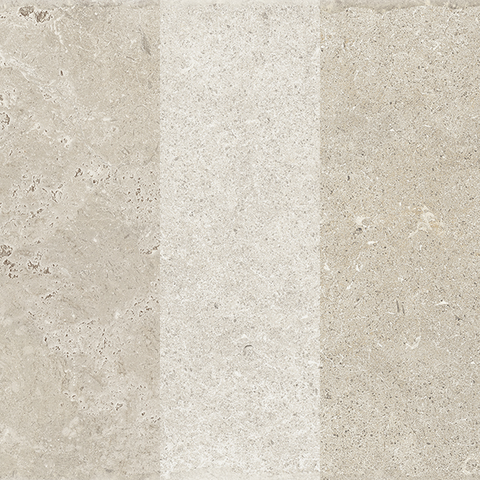Montclair Hearth Blend ceramic tile, three tonal variations