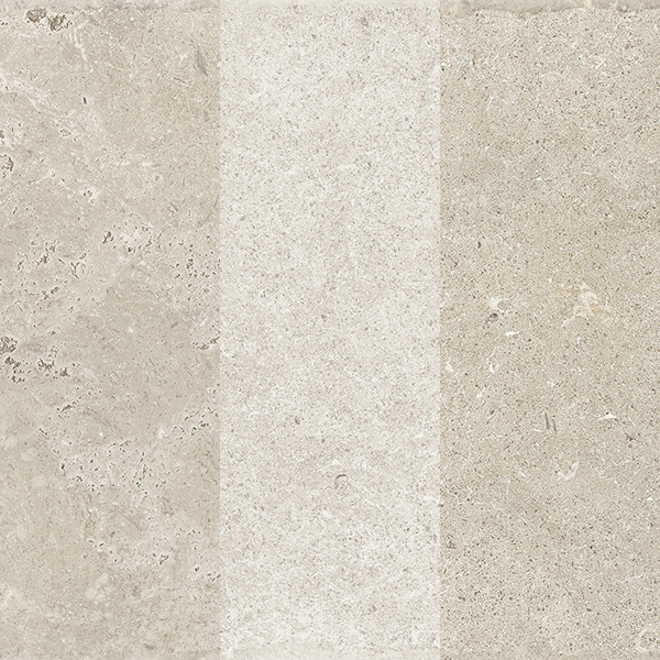 Montclair Hearth Blend ceramic tile, three tonal variations