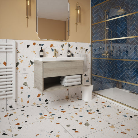 Otto Funk tiled bathroom interior