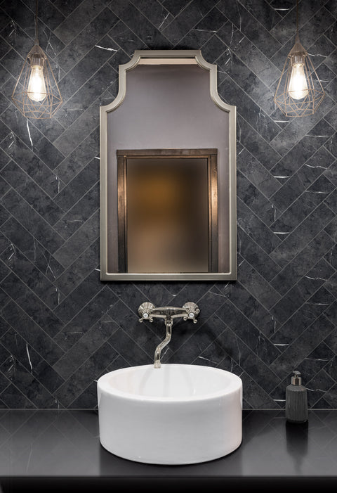 Rome basilica bathroom